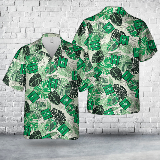 British Army, 12 (Force Support) Engineer Group Hawaiian Shirt