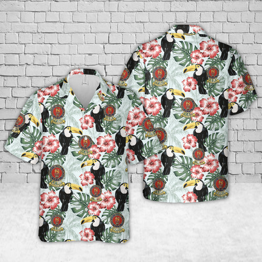 British Army, 15th/19th The King's Royal Hussars Hawaiian Shirt