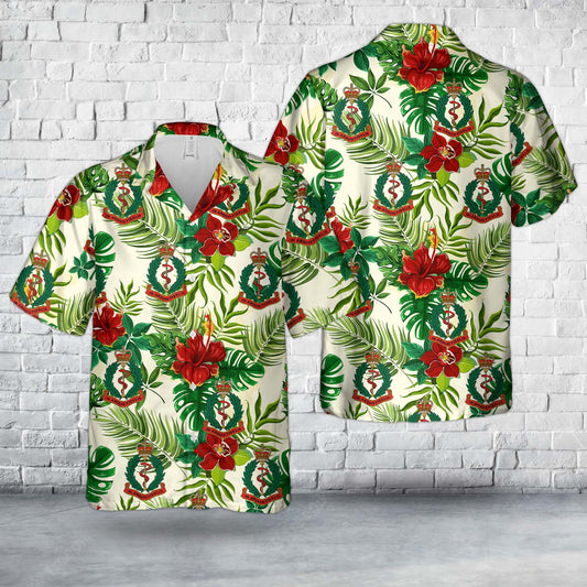 British Army, Royal Army Medical Corps (RAMC) Hawaiian Shirt