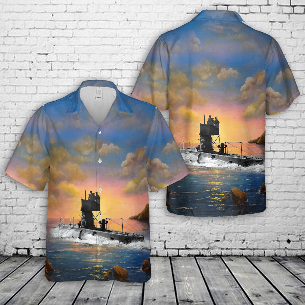 British B-class submarine Hawaiian Shirt