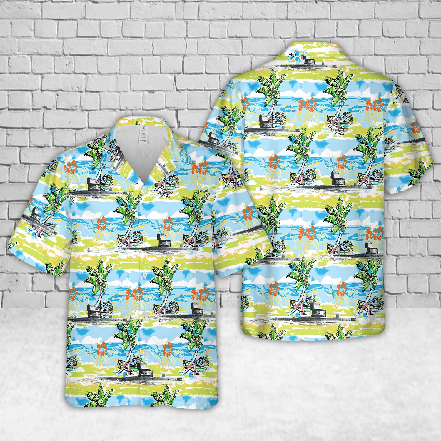 British E-class submarine Hawaiian Shirt