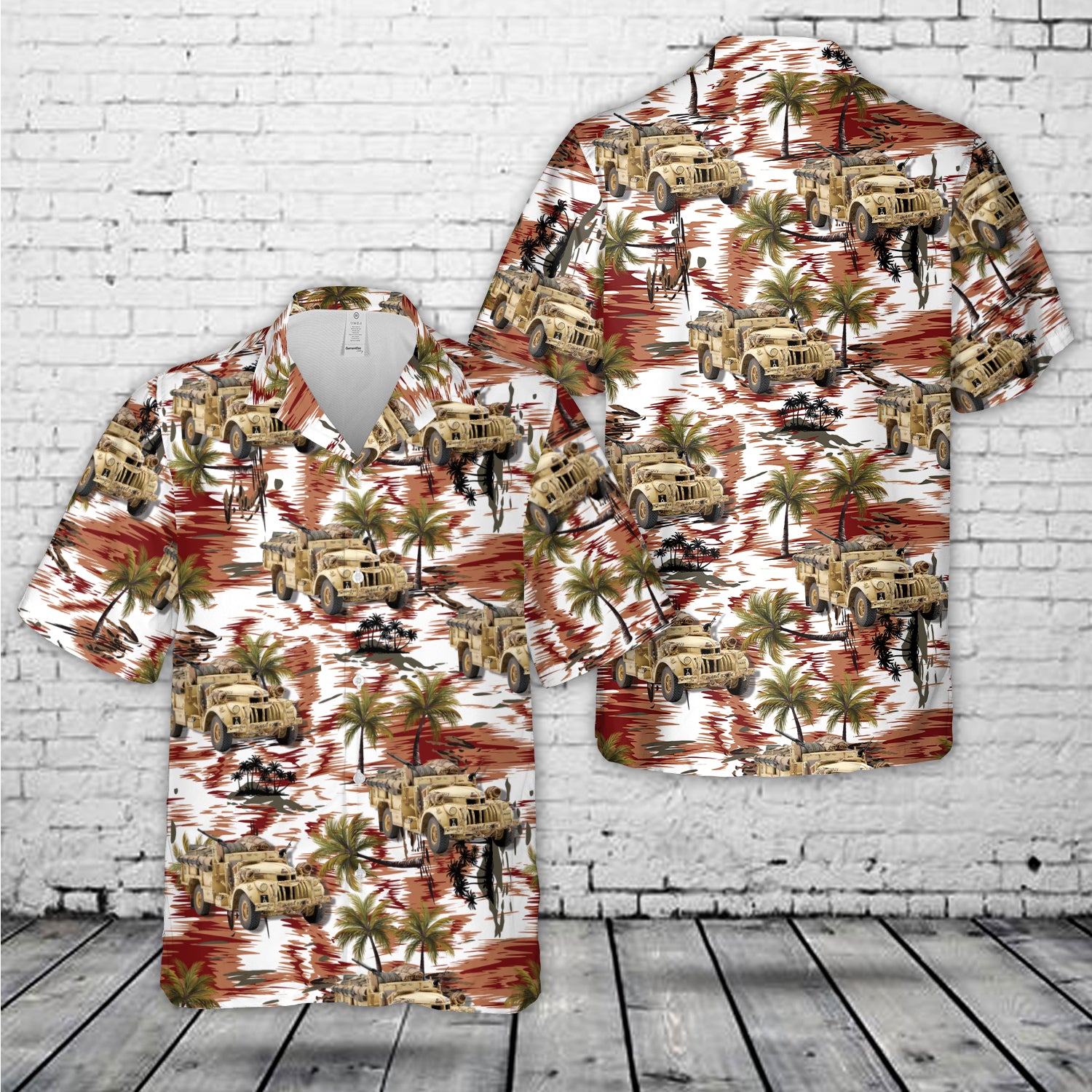 British LRDG truck Hawaiian Shirt