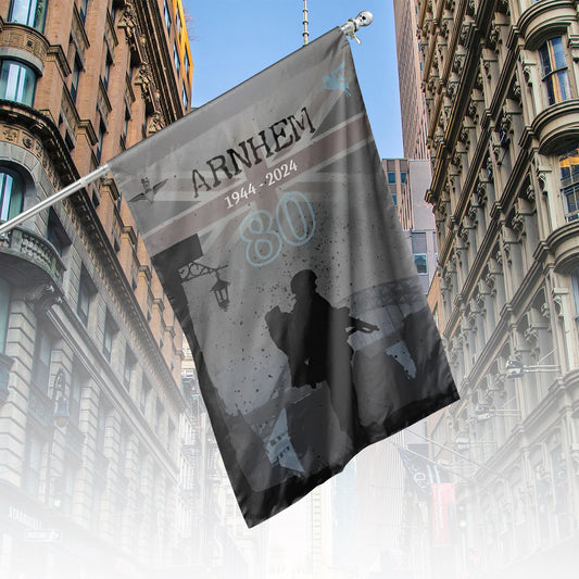 British Parachute Regiment Arnhem 80 year anniversary House Flag