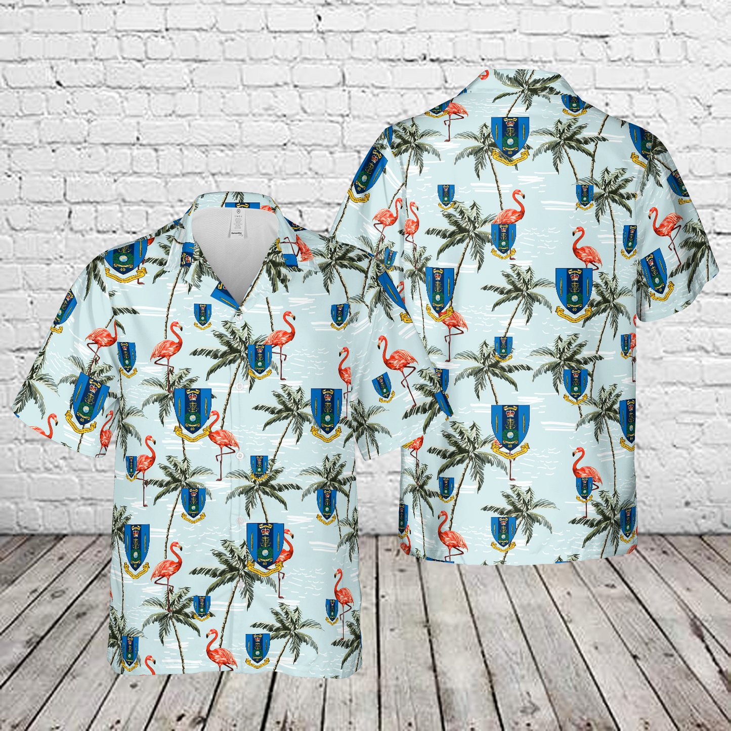 British Royal Marines Royal 40 Commando RM Hawaiian Shirt