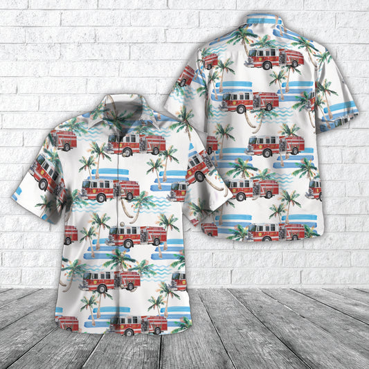 Brockport, New York, Brockport Fire District Hawaiian Shirt