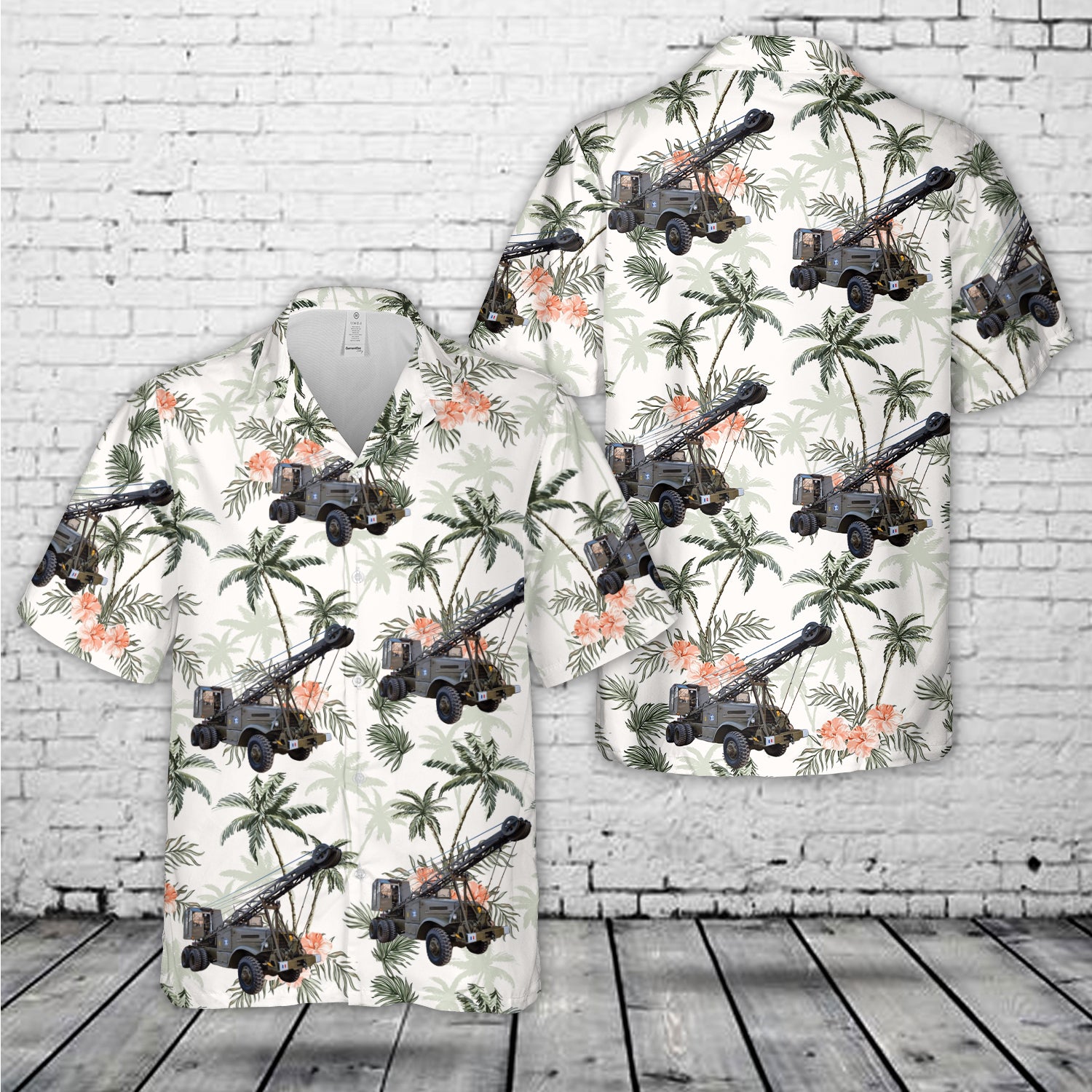 Brockway C666 Hawaiian Shirt