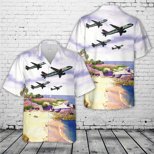 Brussels Airlines Airbus A320 (OO-SNB) In Special Tintin Livery Hawaiian Shirt