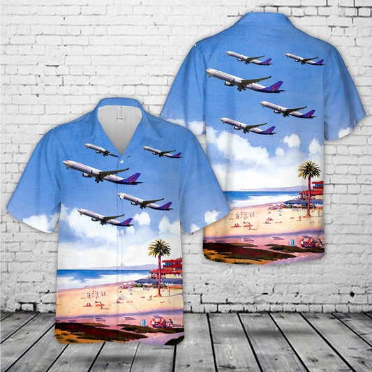 Brussels Airlines Airbus A330-300 Interim Livery Hawaiian Shirt