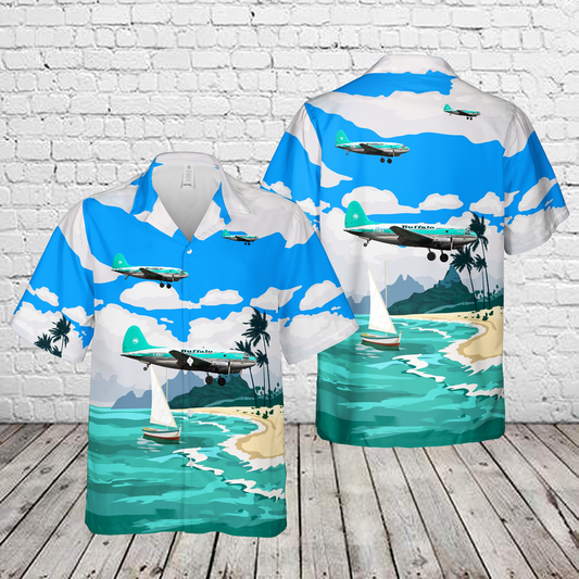 Buffalo Airways Curtiss C-46 Commando Hawaiian Shirt