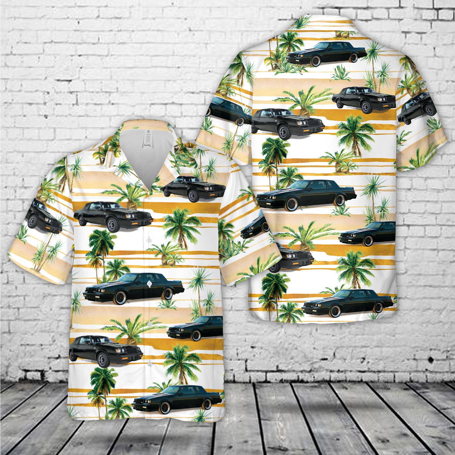 Buick Grand National Black Hawaiian Shirt