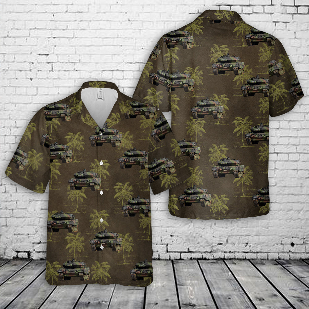 Bundeswehr Leopard 2A7 Hawaiian Shirt