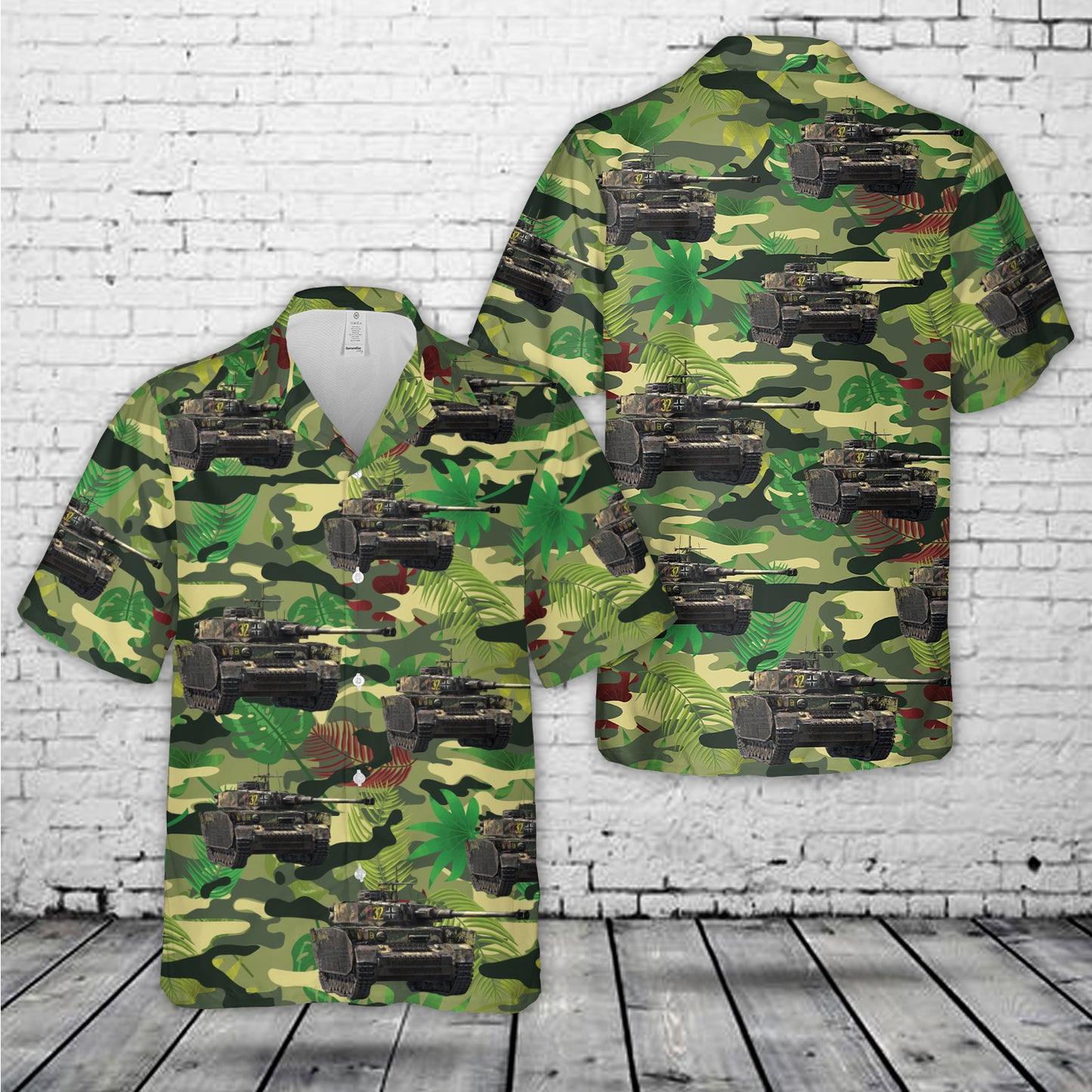 Bundeswehr Panzerbefehlswagen IV Ausführung J (Pz.Bef.Wg.IV J) Hawaiian Shirt
