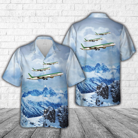 Burlington Air Express McDonnell Douglas DC-8-71(F) Hawaiian Shirt