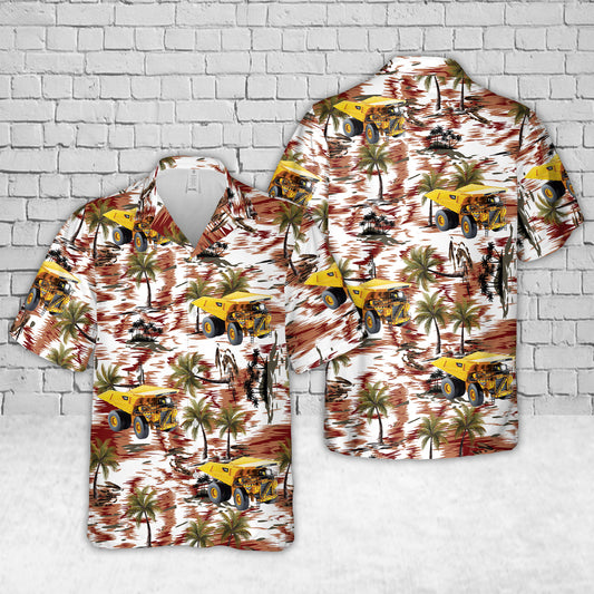 CAT Mining Trucks 793D Hawaiian Shirt