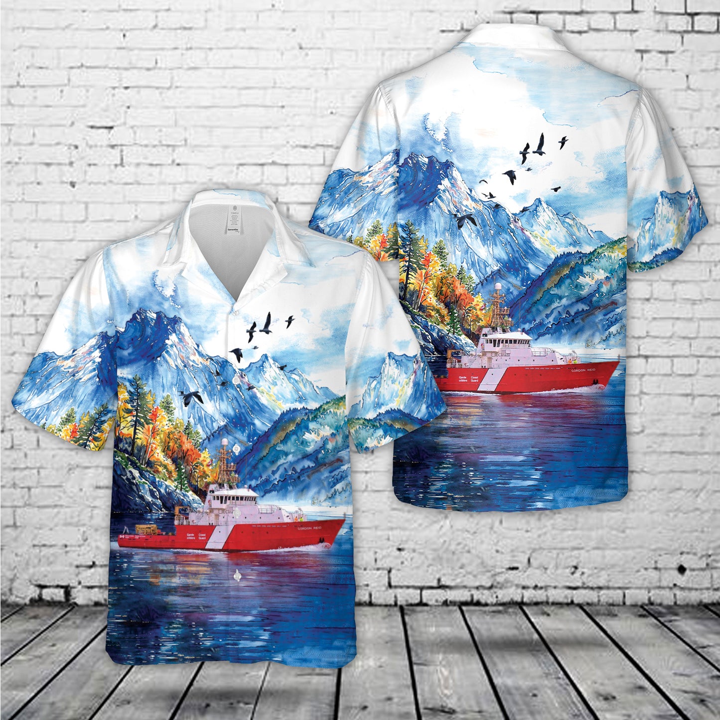 CCGS Gordon Reid Hawaiian Shirt