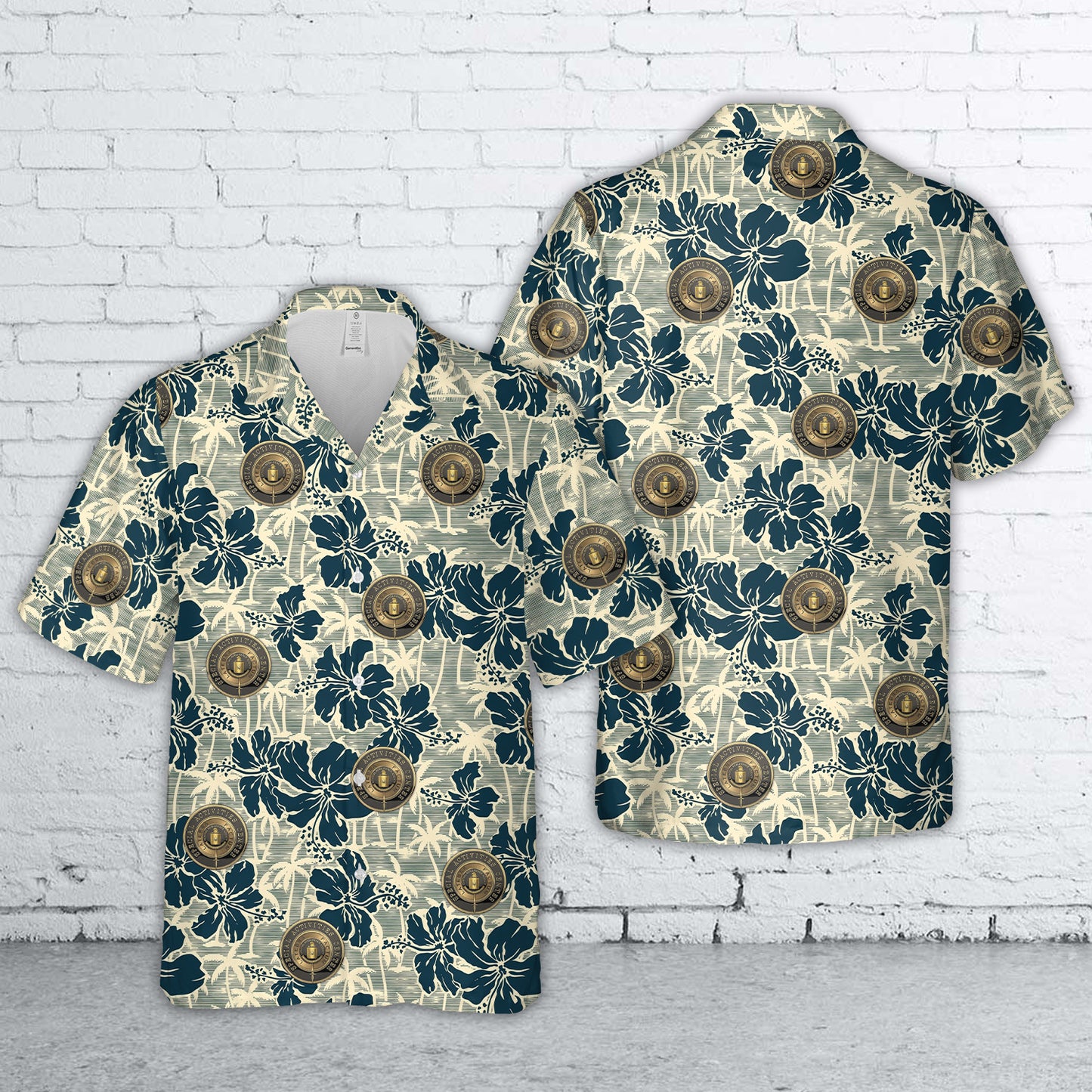 CIA Special Activities Center (SAC) Hawaiian Shirt