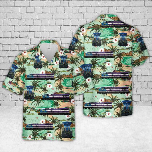 CSX 1871 Atlantic Coast Line Railroad Hawaiian Shirt