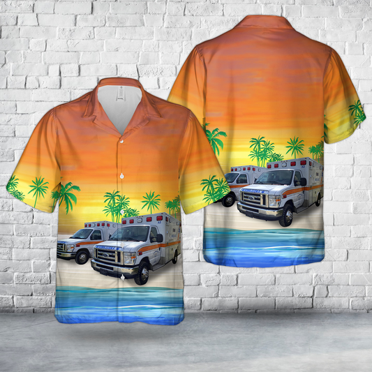 Camaseyes, Puerto Rico, Ambulancias Medstar EMS Hawaiian Shirt