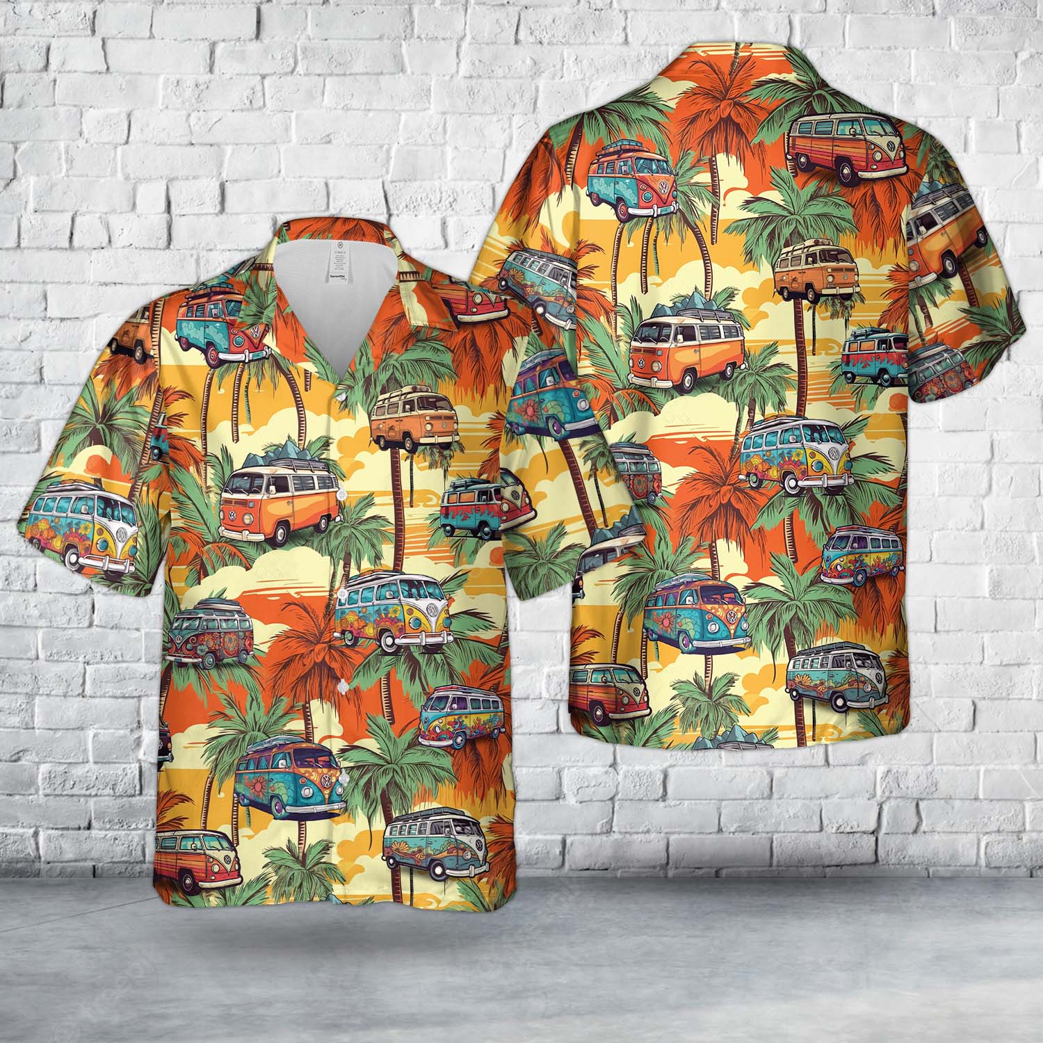 Campervan Hawaiian Shirt