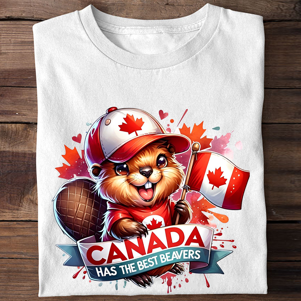 Canada Has The Best Beavers Classic Unisex T-Shirt Gildan 5000 (Made In US)
