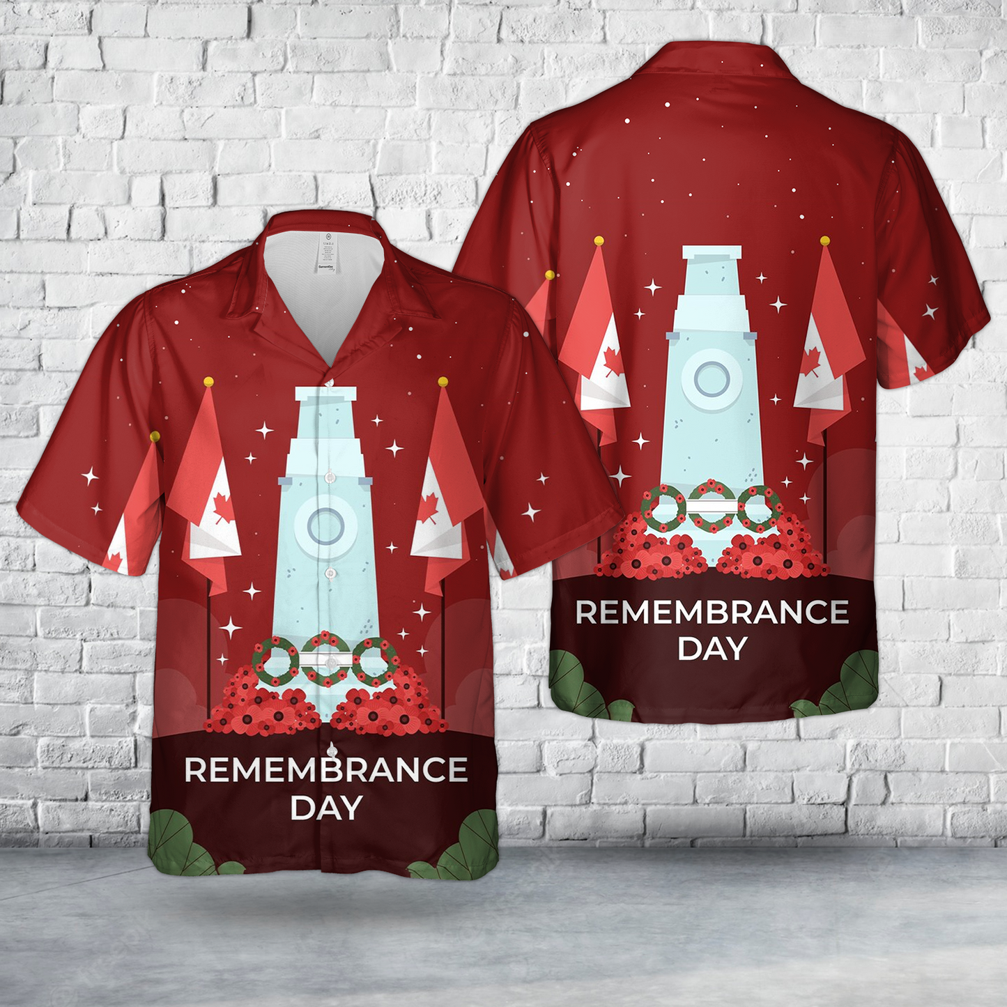 Canada Remembrance Day Hawaiian Shirt
