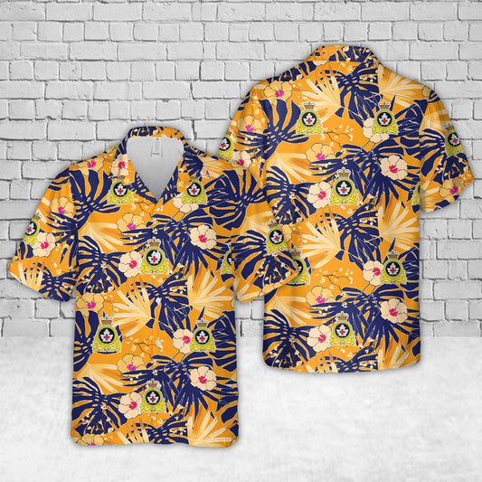 Canadian Armed Forces Canadian Forces Health Services Group Hawaiian Shirt