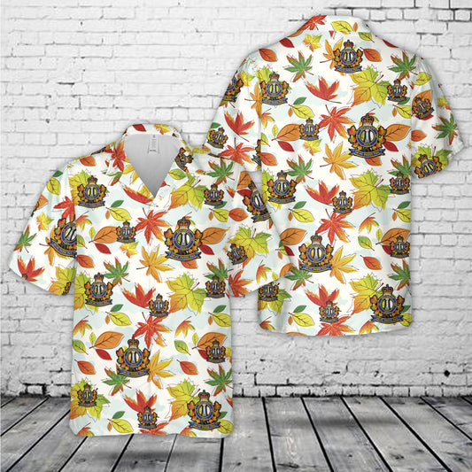 Canadian Army, Le Régiment de Hull (RCAC) Hawaiian Shirt