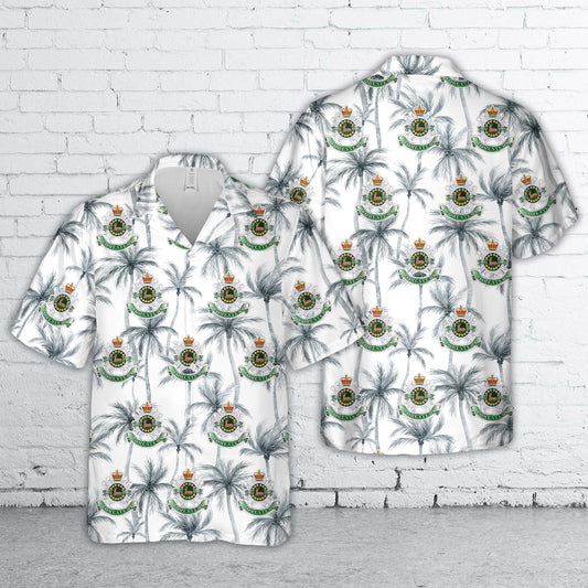 Canadian Army, The Grey and Simcoe Foresters Hawaiian Shirt