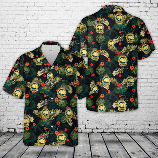 Canadian Army 39 Canadian Brigade Group Hawaiian Shirt