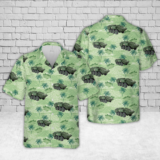 Canadian Army Armoured Combat Support Vehicle (ACSV) Hawaiian Shirt