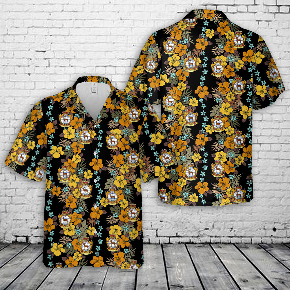 Canadian Army Peace Support Training Centre Hawaiian Shirt