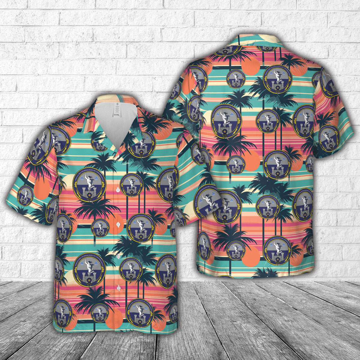 Canadian Army, 2 Canadian Division Support Group Signal Squadron (2 CDSG) Hawaiian Shirt