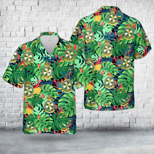 Canadian Army, 38 Signal Regiment Hawaiian Shirt