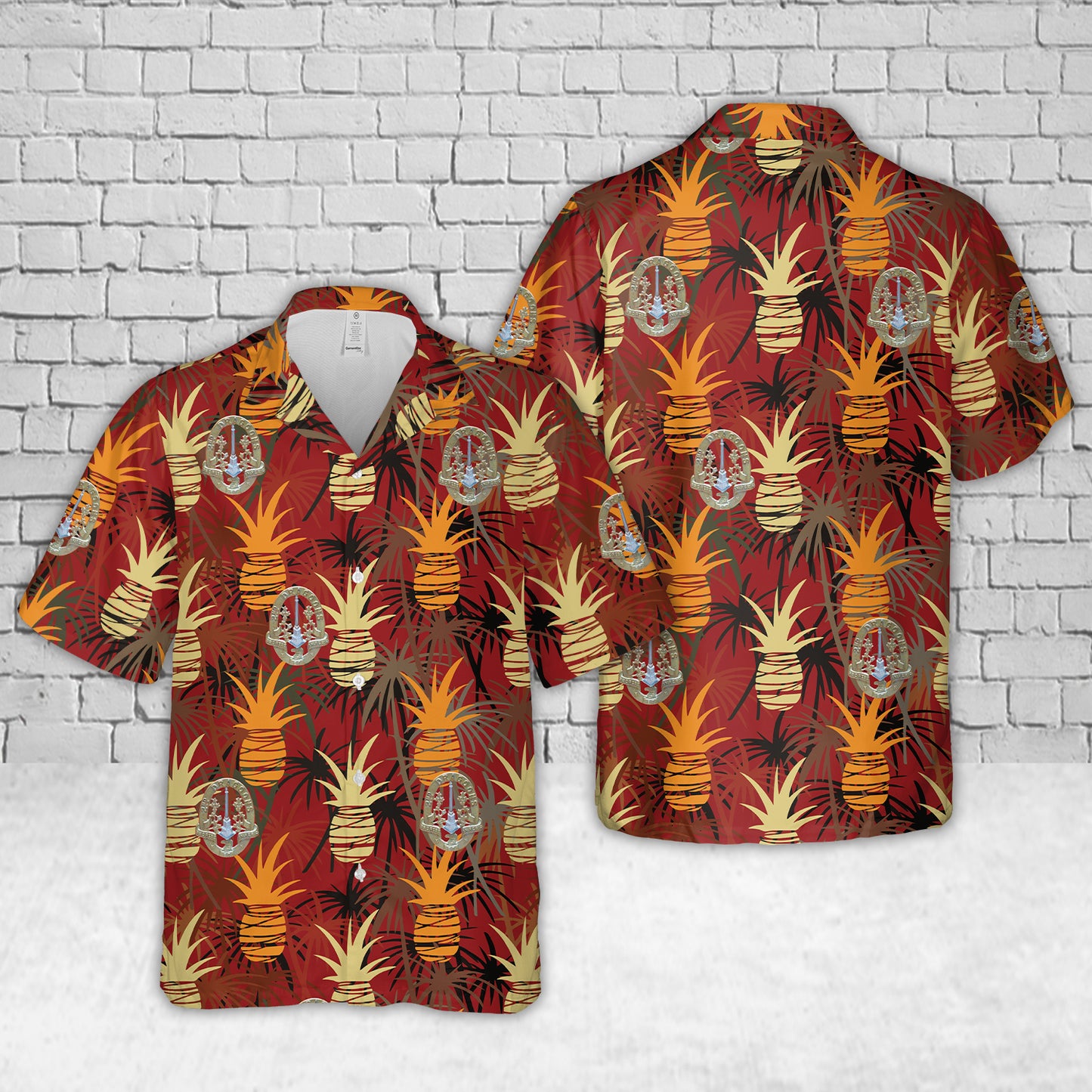 Canadian Army (Canadian Militia) 2nd Dragoons (Canada) Hawaiian Shirt