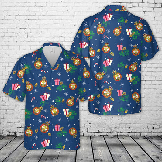 Canadian Army, Princess Patricia's Canadian Light Infantry Christmas Hawaiian Shirt