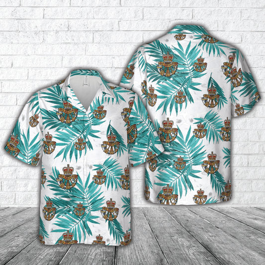 Canadian Army, The North Saskatchewan Regiment (N Sask R) Hawaiian Shirt