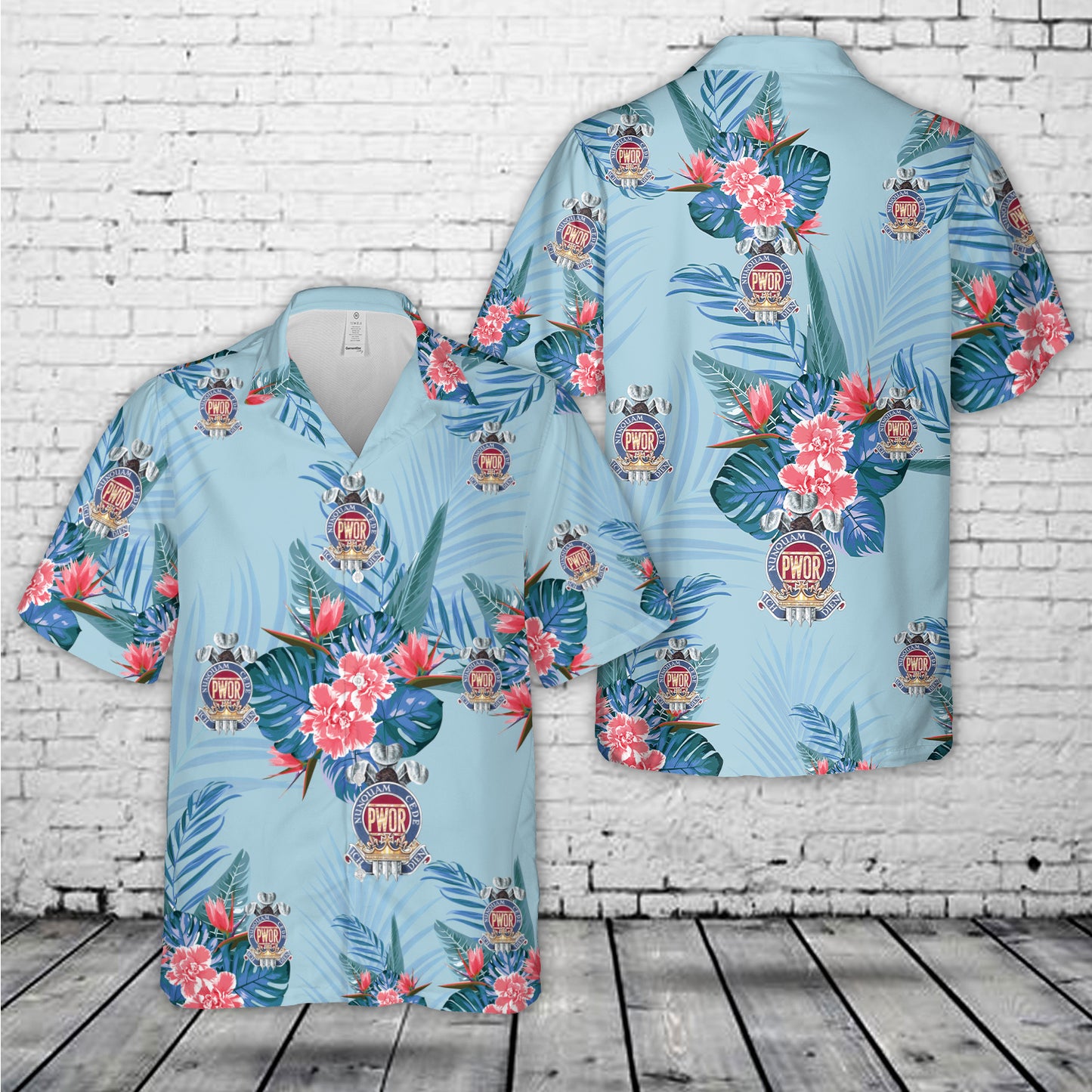 Canadian Army, The Princess of Wales' Own Regiment (PWOR) Hawaiian Shirt