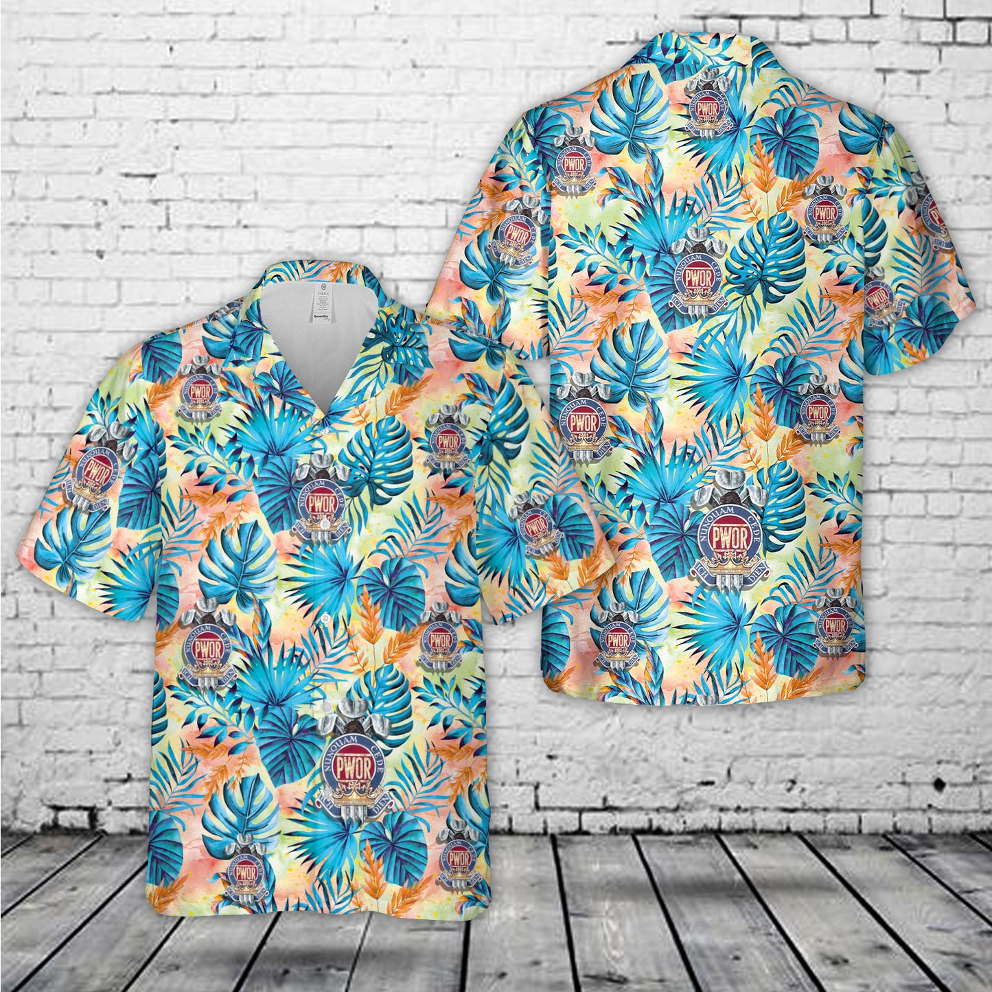 Canadian Army, The Princess of Wales' Own Regiment (PWOR) Hawaiian Shirt