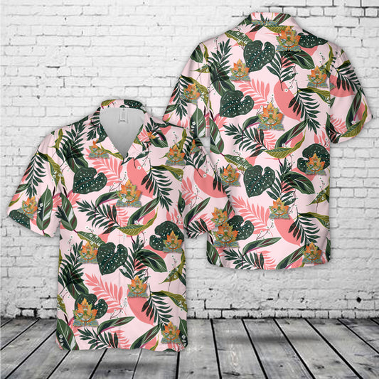 Canadian Army, The Royal Hamilton Light Infantry (Wentworth Regiment) Hawaiian Shirt