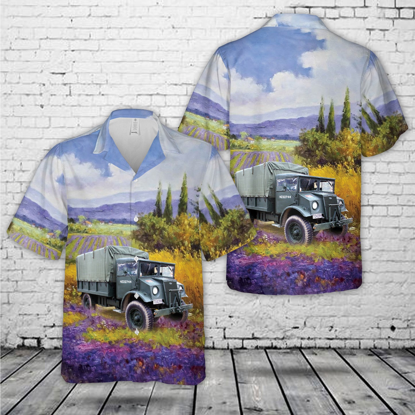 Canadian Military Pattern (CMP) truck Hawaiian Shirt