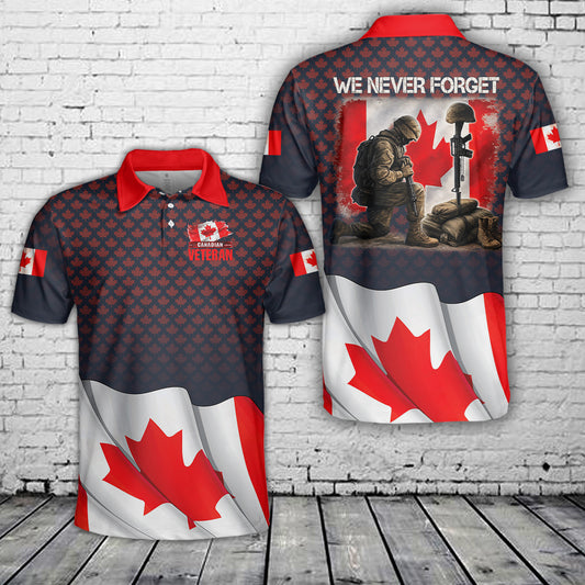 Canadian Veteran Polo Shirt
