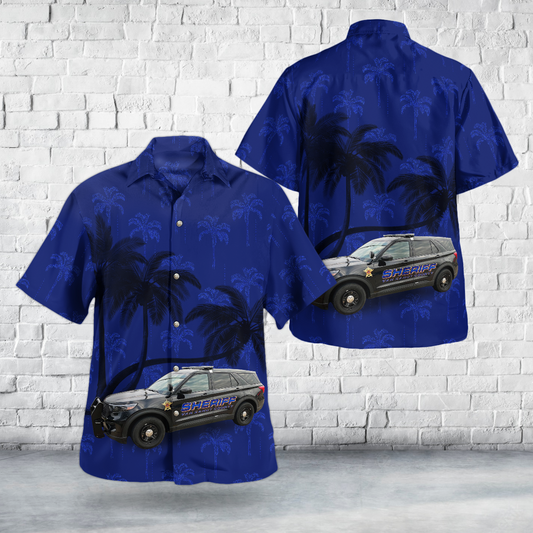 Canton, Texas, Van Zandt County Sheriffs Office Hawaiian Shirt
