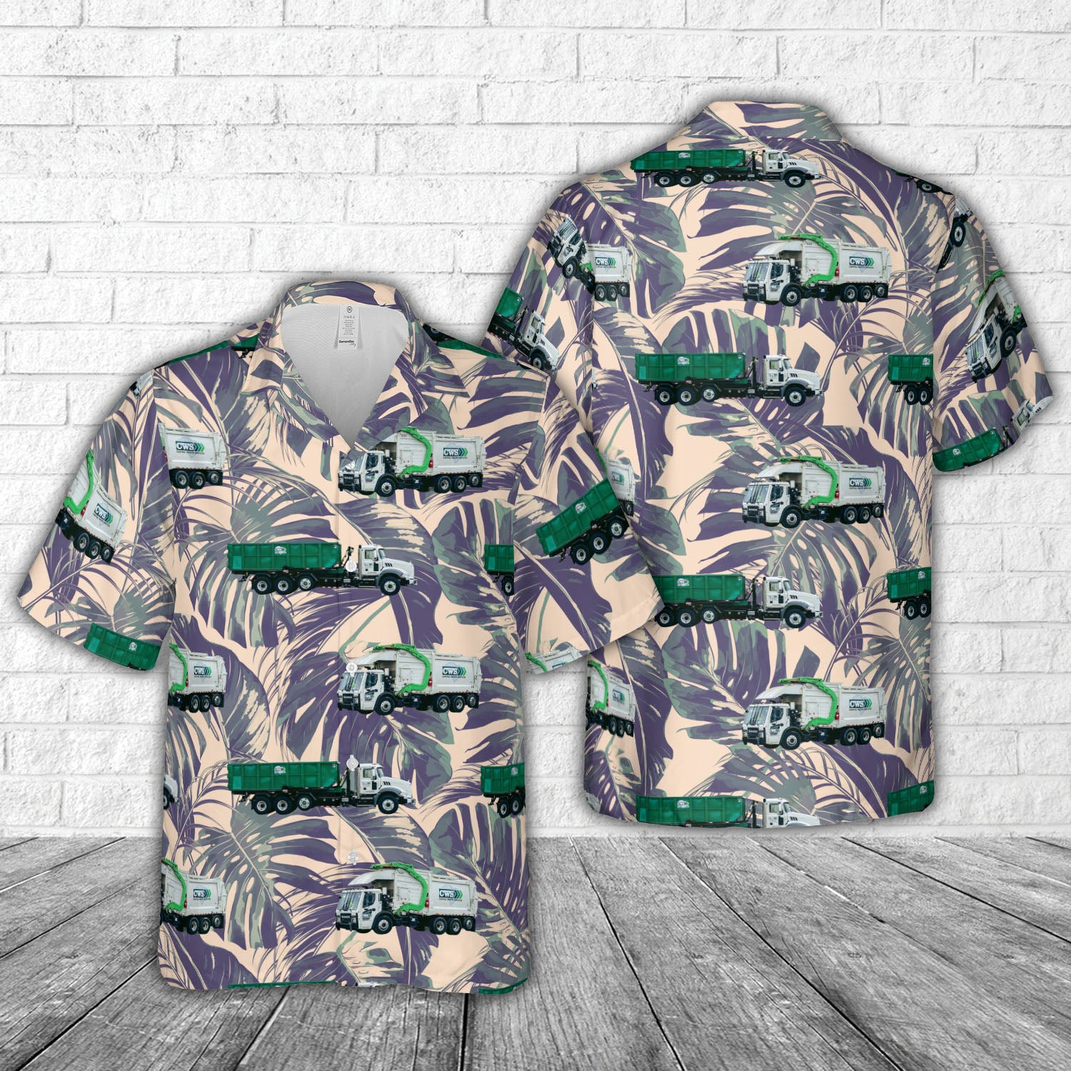 Capital Waste Services Hawaiian Shirt