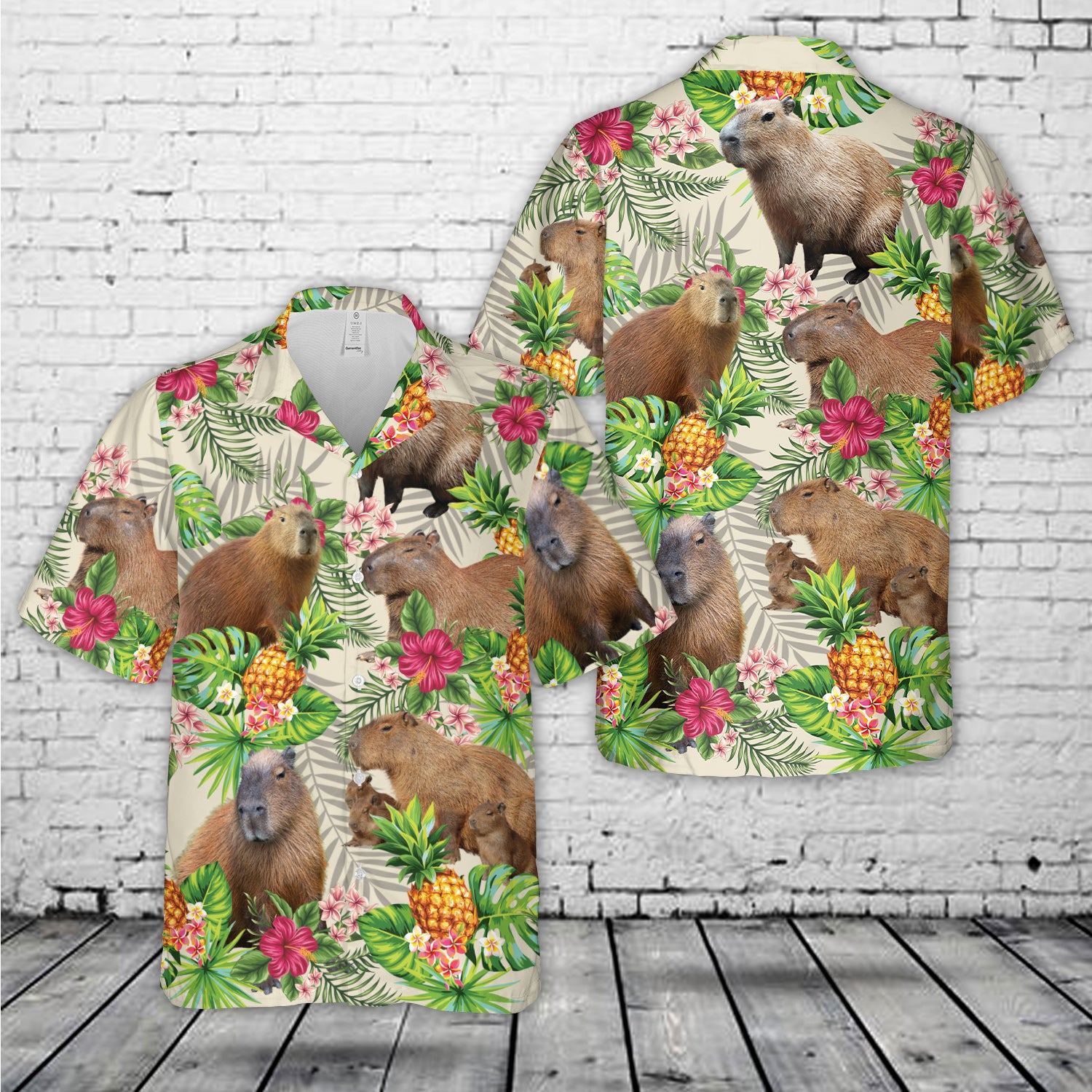 Capybara Hawaiian Shirt