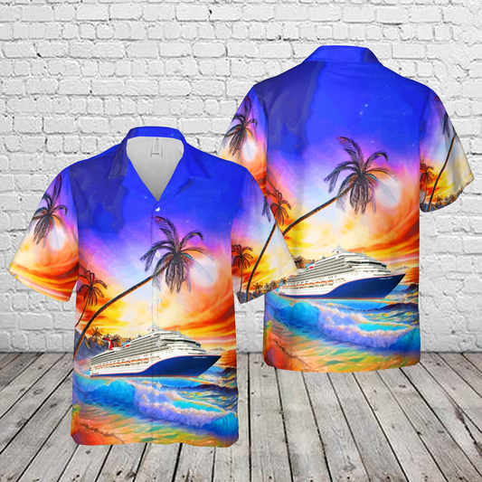 Carnival Cruise Line Carnival Liberty Hawaiian Shirt