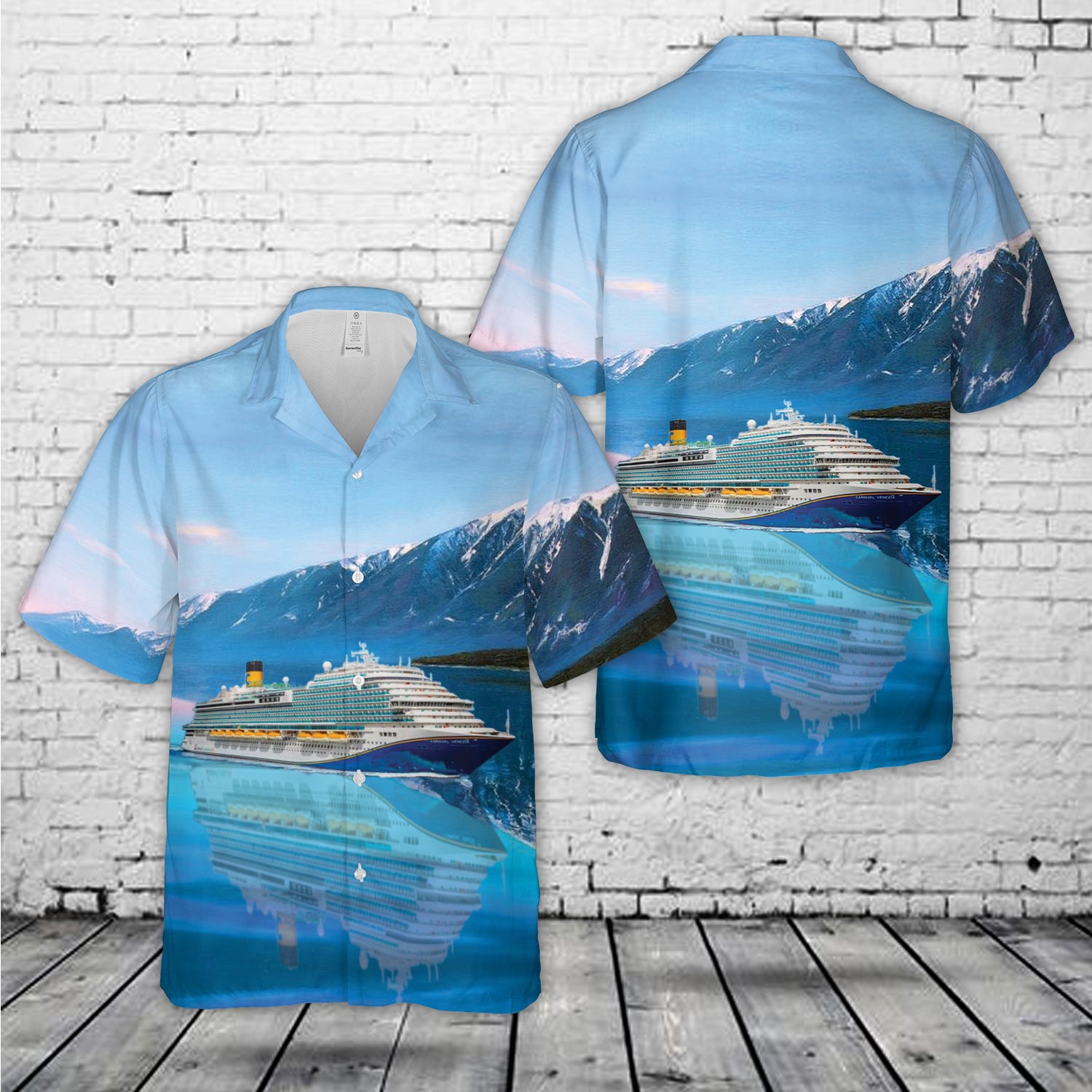 Carnival Cruise Line Carnival Venezia Hawaiian Shirt