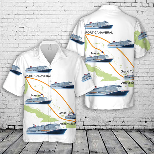 Carnival Cruises Mardi Gras From Port Canaveral to Port Canaveral Hawaiian Shirt