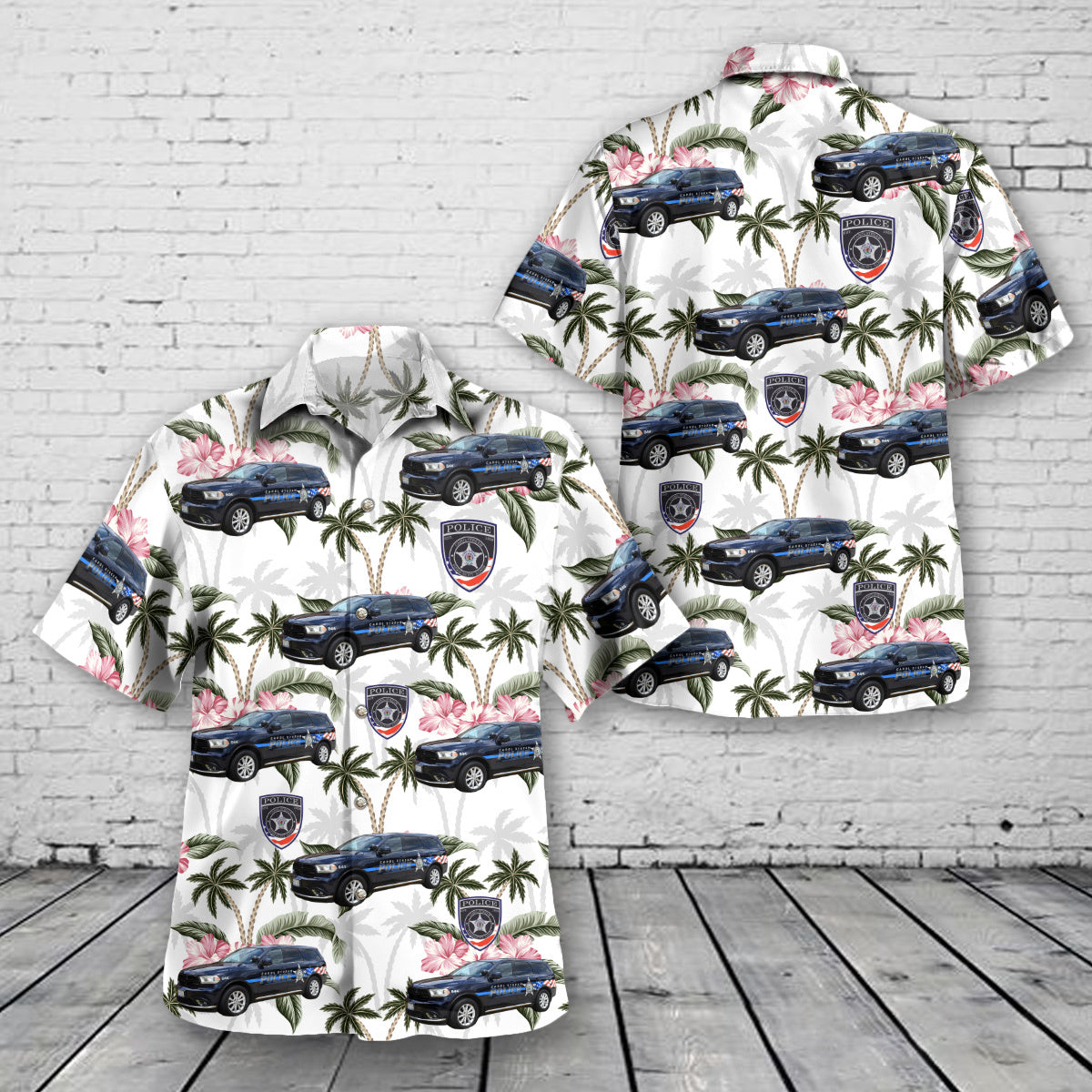 Carol Stream, Illinois, Carol Stream Police Department Hawaiian Shirt