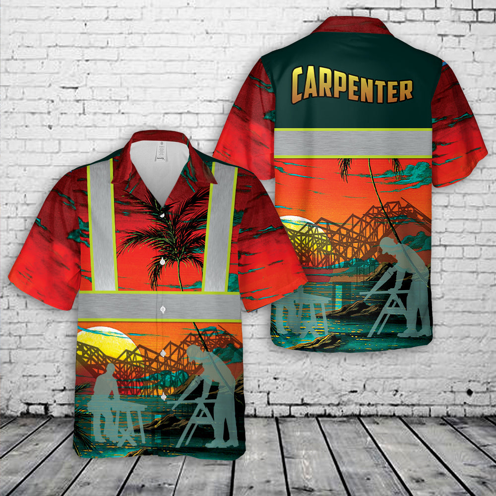 Carpenter Palm Tropical Hawaiian Shirt