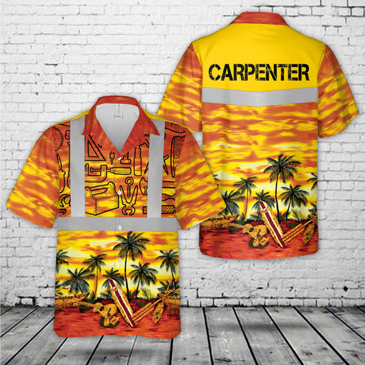 Carpenter Tool Kit Hawaiian Shirt